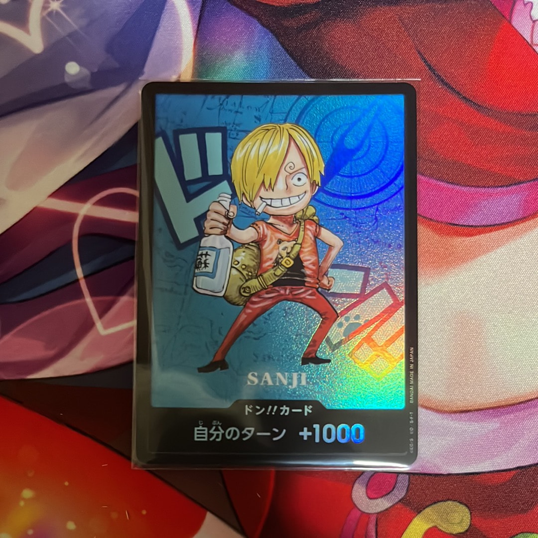 状態A】ドン!!カード : サンジ (プレミアムカードコレクション「熊本県