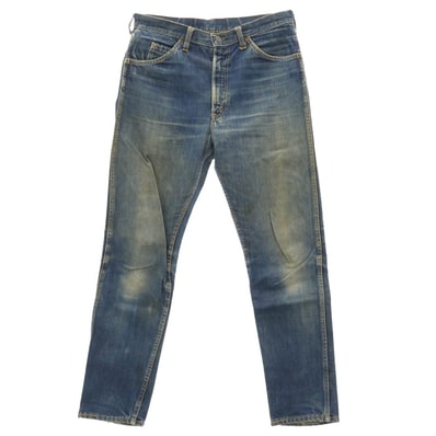 Levi's リーバイス デニムパンツ Vintage ヴィンテージ 60s 黒タブ 605 606 BIG E 並行ステッチ 巻縫い ボタン裏S gripperジッパー デニム パンツ ブルー系【中古】