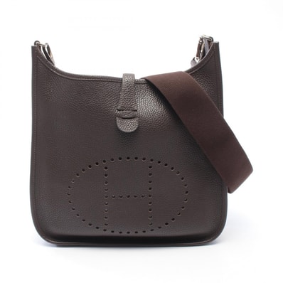 エルメス HERMES エヴリン 1 アン PM エベンヌ ショルダーバッグ バッグ トリヨンクレマンス トリヨンクレマンス □J刻印(2006年製造) レディース ブラウン系 【中古】