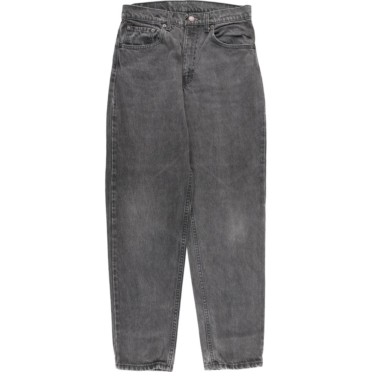 古着 90年代 リーバイス Levi's 550-0260 ブラックデニム テーパードデニムパンツ USA製 メンズw30相当 ヴィンテージ/evb033158