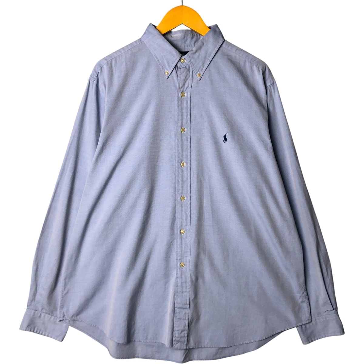 古着 ラルフローレン Ralph Lauren CLASSIC FIT クラシックフィット 長袖 ボタンダウンシャツ メンズXL相当/eaa575635