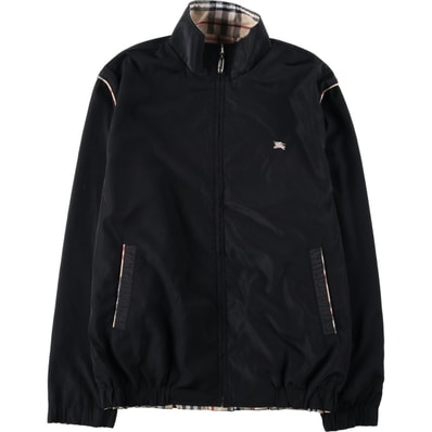 古着 バーバリー Burberry's LONDON チェック柄 リバーシブル スイングトップ スポーツジャケット レディースXL相当 ヴィンテージ/eaa618911