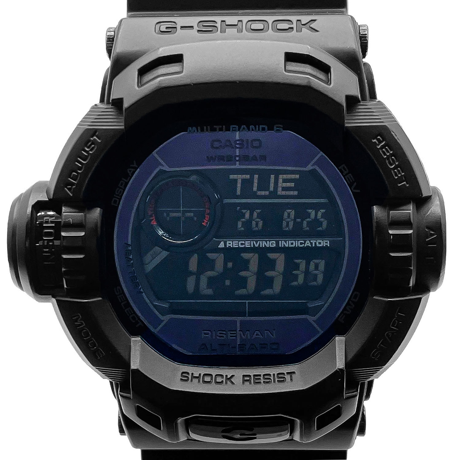 CASIO カシオ G-SHOCK ジーショック ライズマン GW-9200MBJ 腕時計
 ソーラー電波時計 メンズ
 【中古】