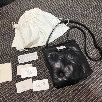 Maison Margiela Glam Slam Flat Pocket Bag "Black"