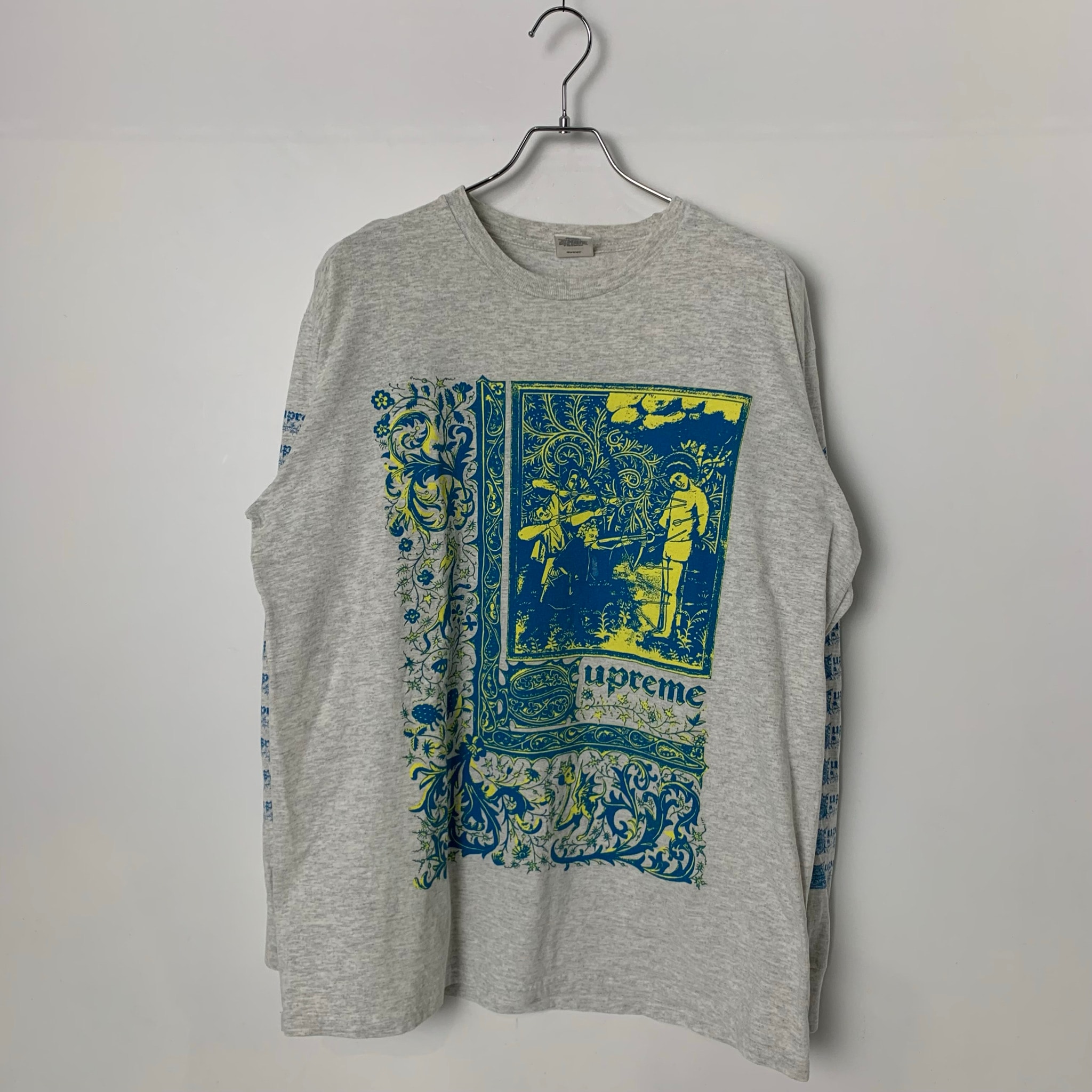 Supreme Saint Sebastian L/S Tee "Ash Grey"