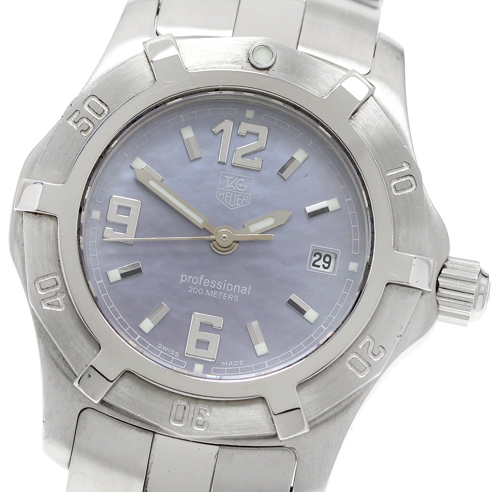 タグホイヤー エクスクルシーブ デイト WN1318 レディース 【中古】