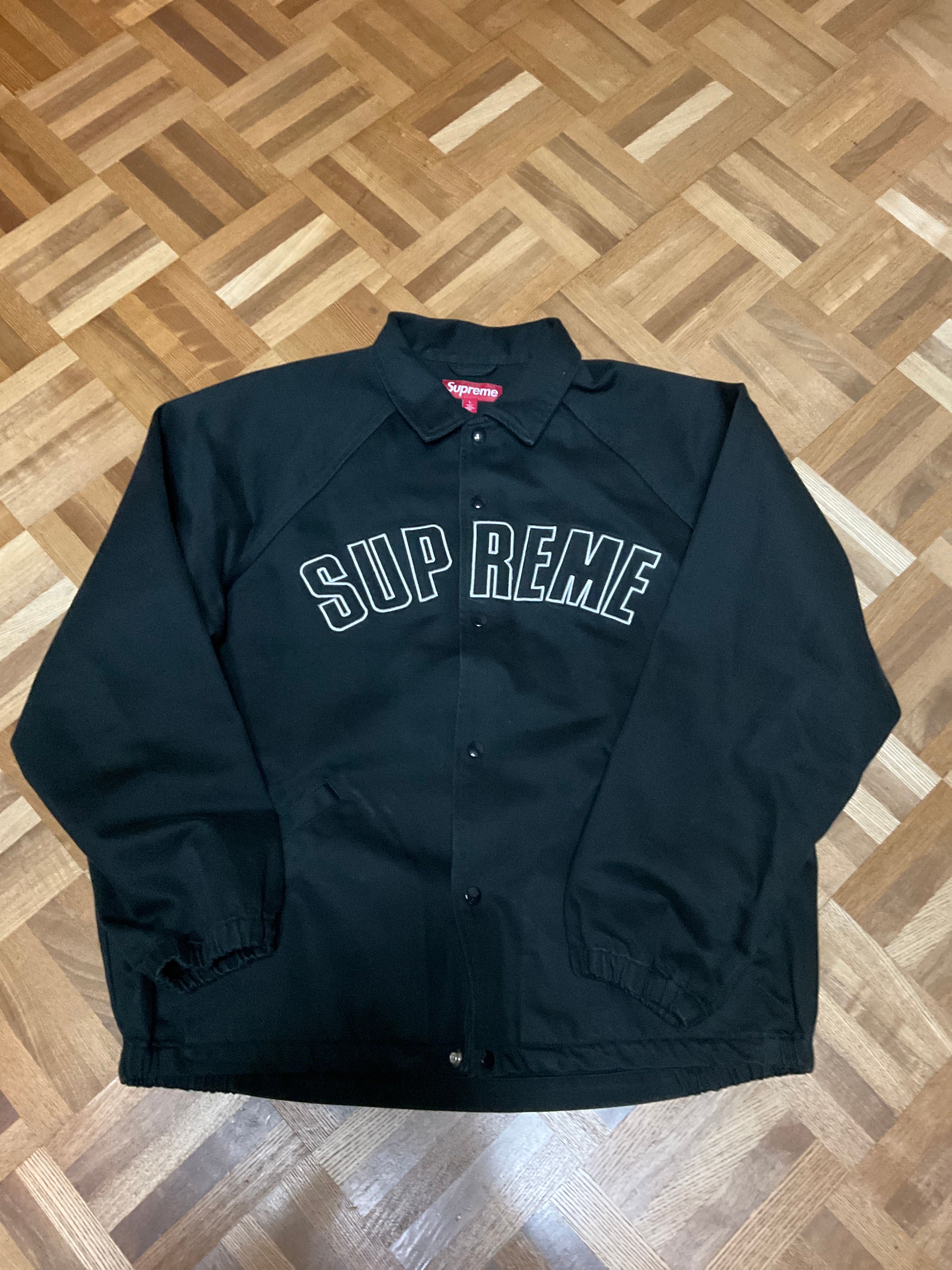 Supreme ARC Denim Coaches Jacket "Black"