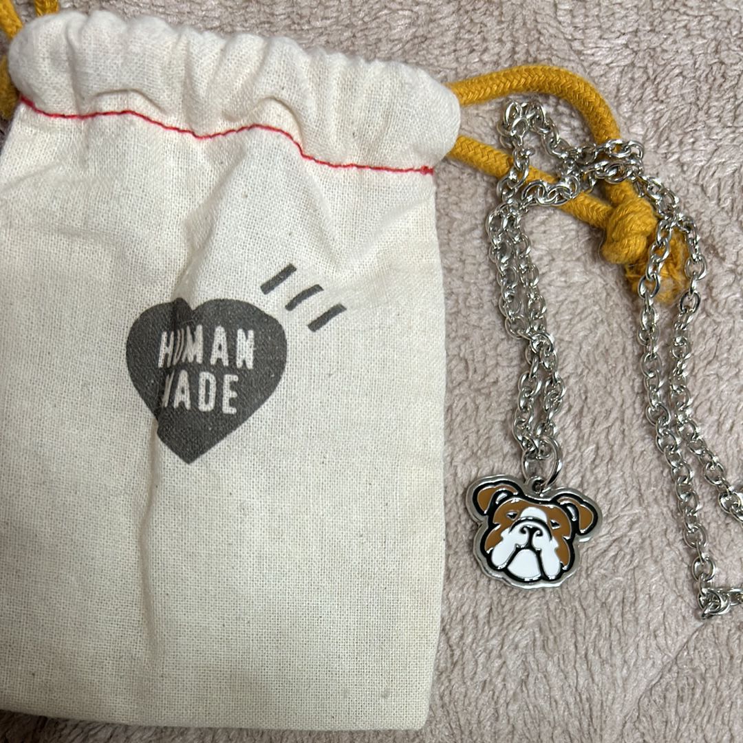 HUMAN MADE ANIMAL NECKLACE "Brown"