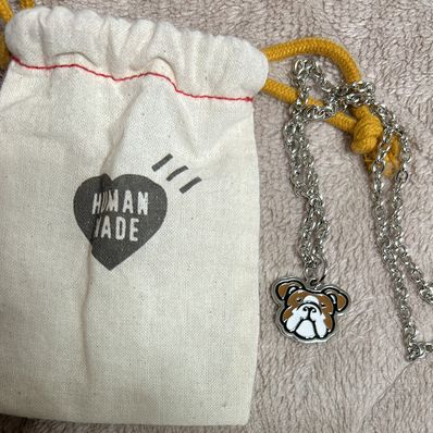 HUMAN MADE ANIMAL NECKLACE "Brown"