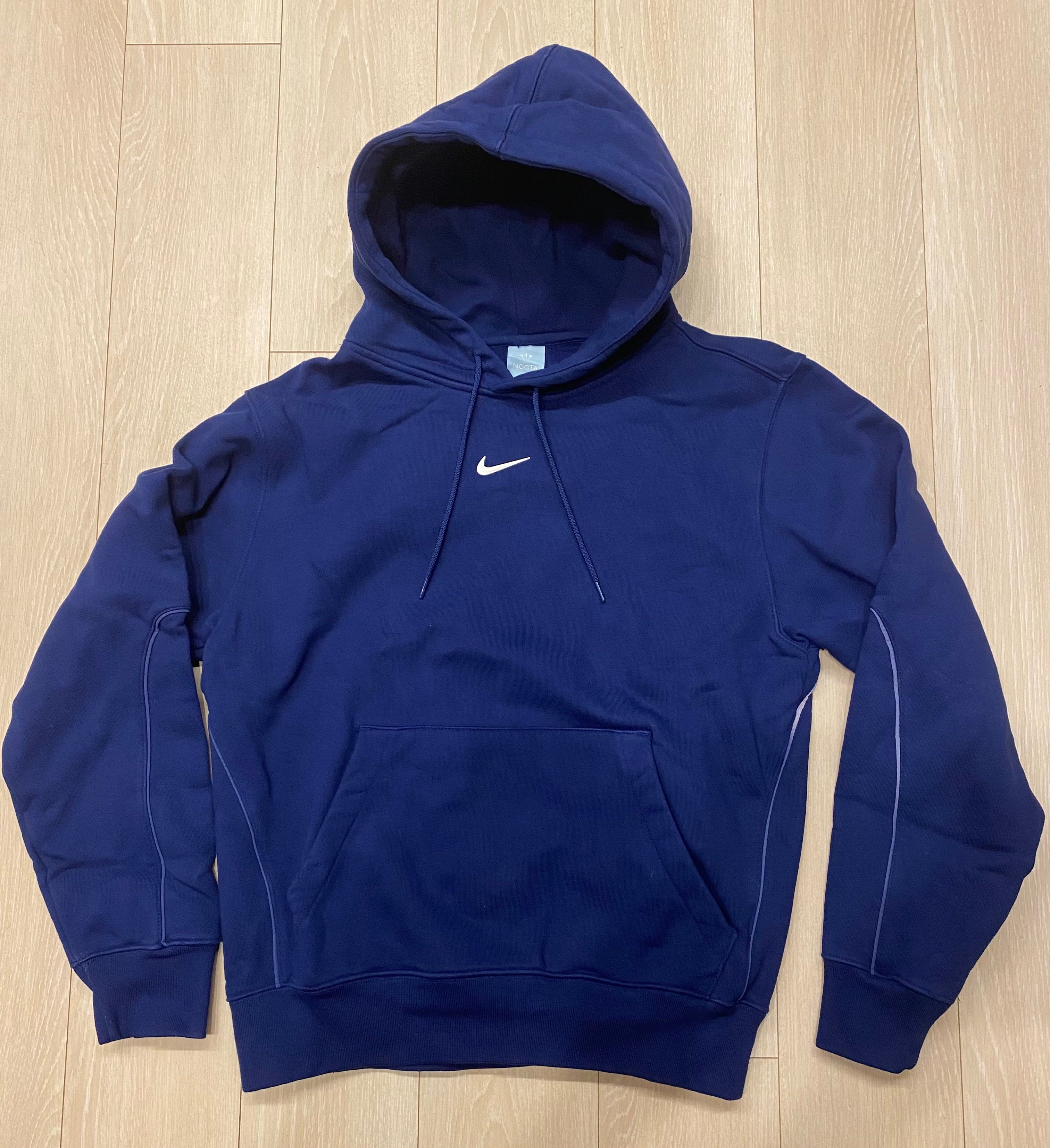 Nike x NOCTA Cardinal stock hooded sweatshirt "Navy"