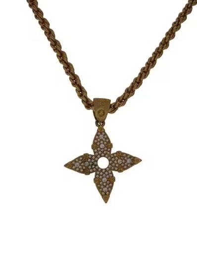 Louis Vuitton LV Rope Pendant "Gold"