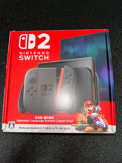 Nintendo Switch 2 Japanese Language System (Japan Only) Mario Kart World Set