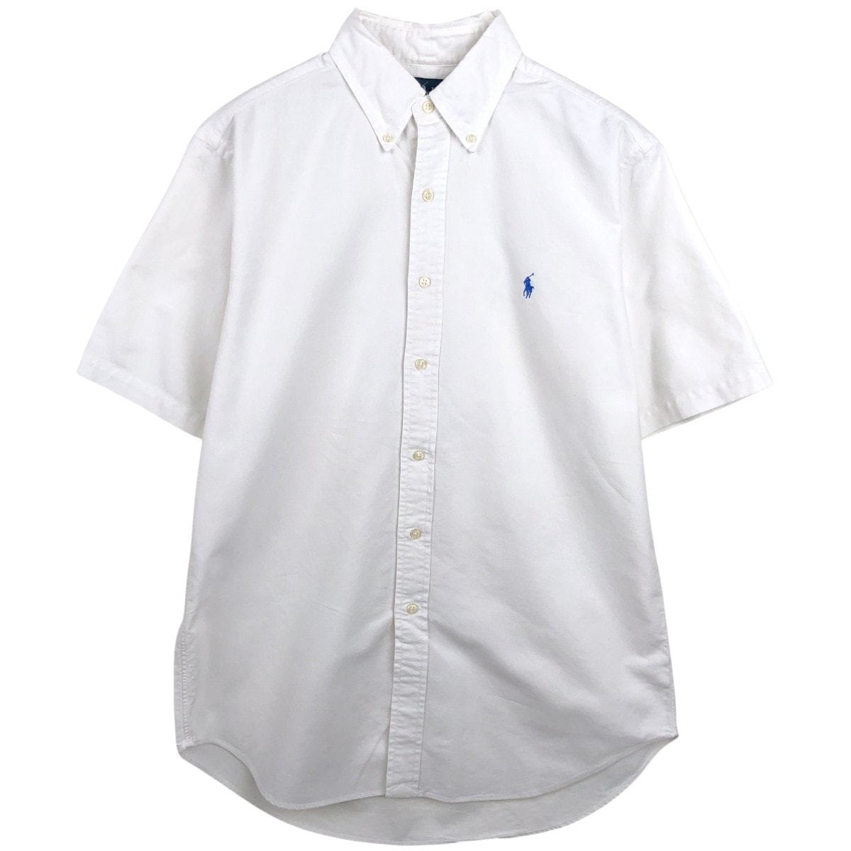 古着 ラルフローレン Ralph Lauren CLASSIC FIT クラシックフィット 半袖 ボタンダウンシャツ メンズM相当/eaa668678