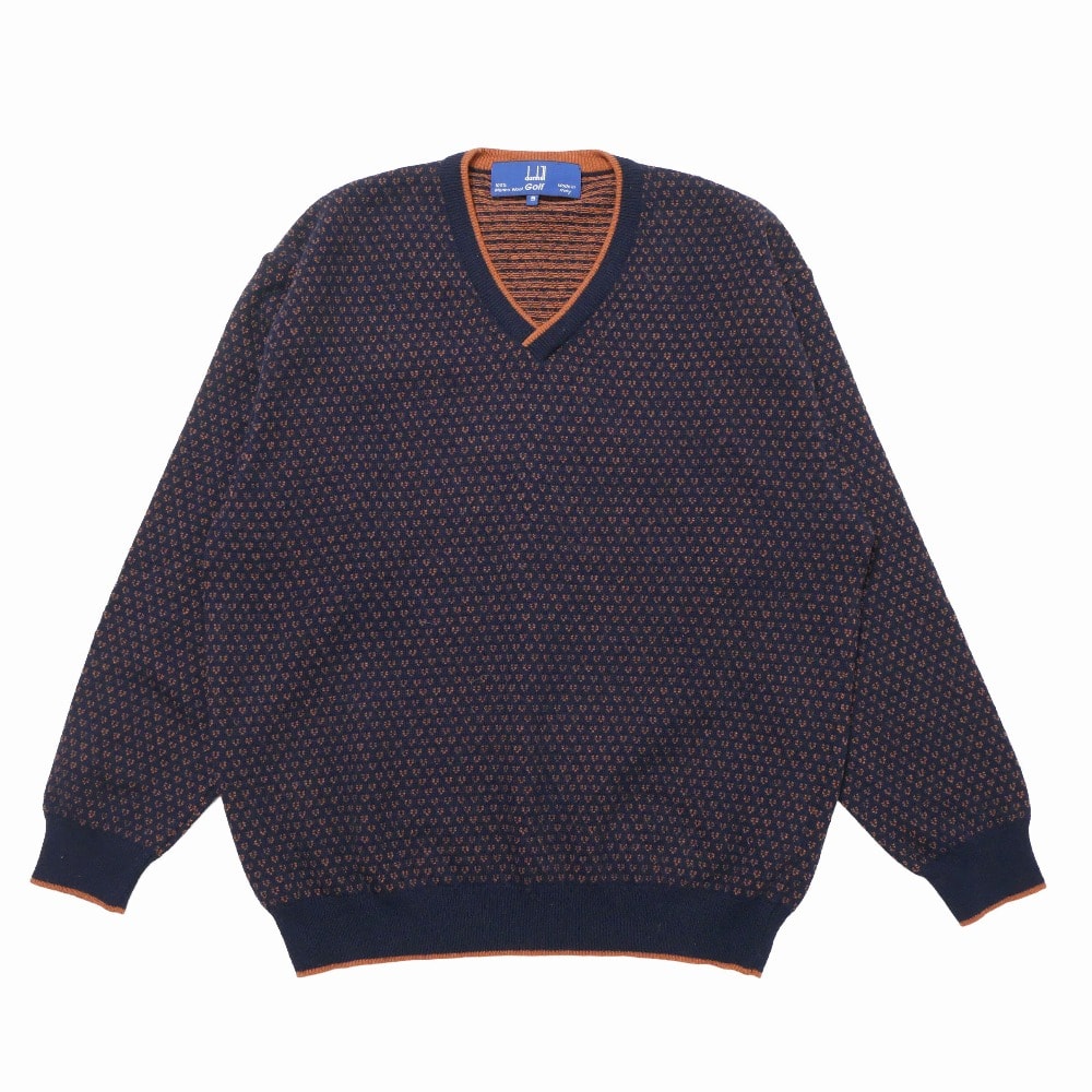 Dunhill ダンヒル ニット サイズS Vネック セーター ブランド古着【中古】20260413/RA8894