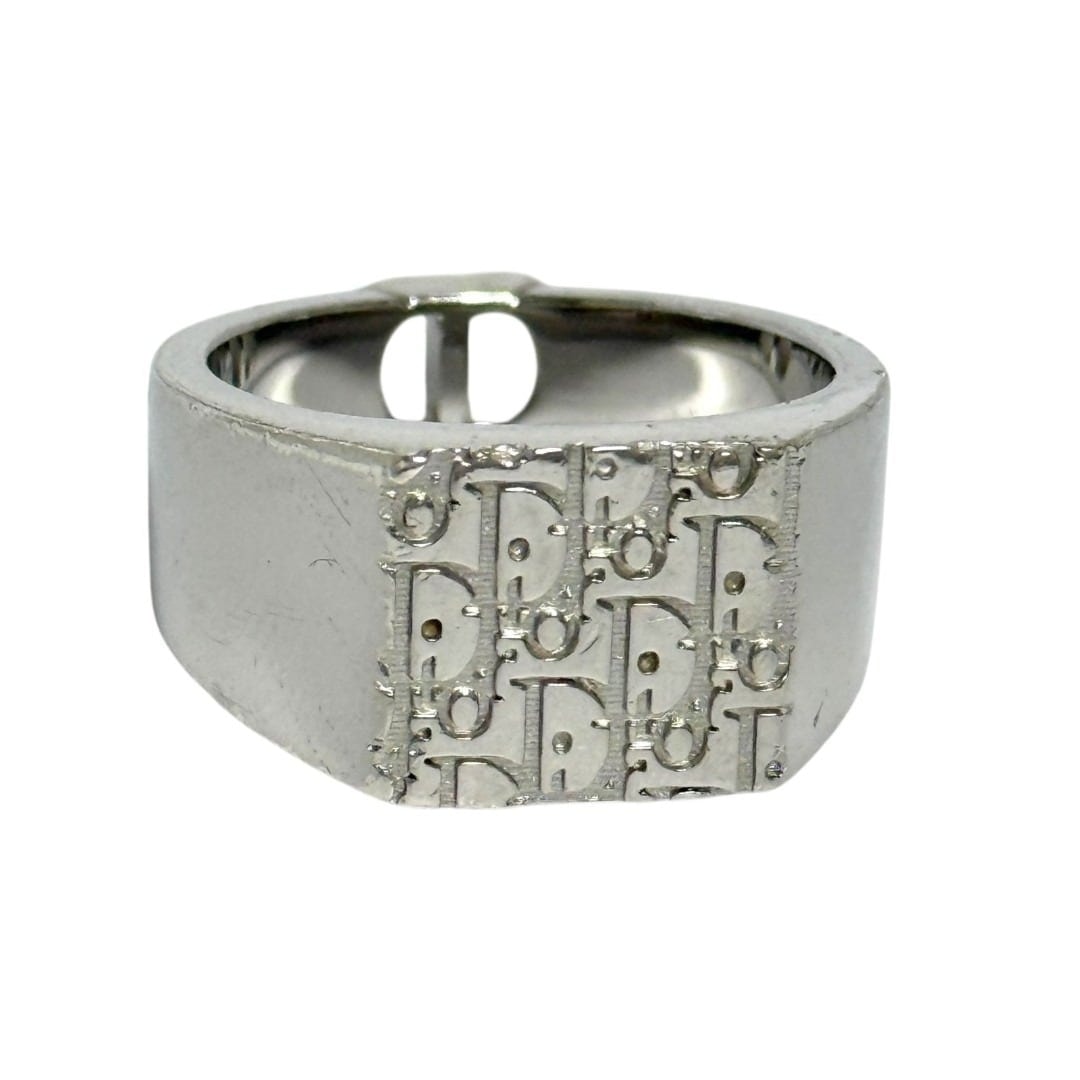 ディオール メンズ シグネット リング 19号 指輪 オブリーク シルバー925