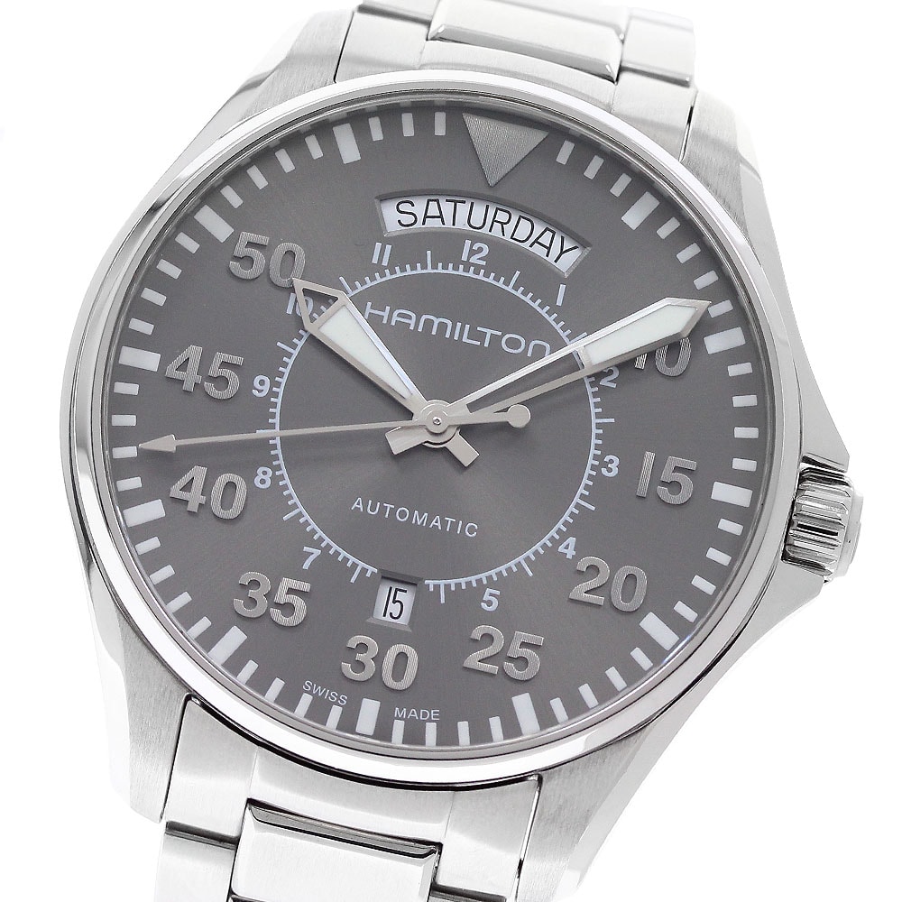 ☆良品 ハミルトン カーキ パイロット H646150 メンズ 【中古】