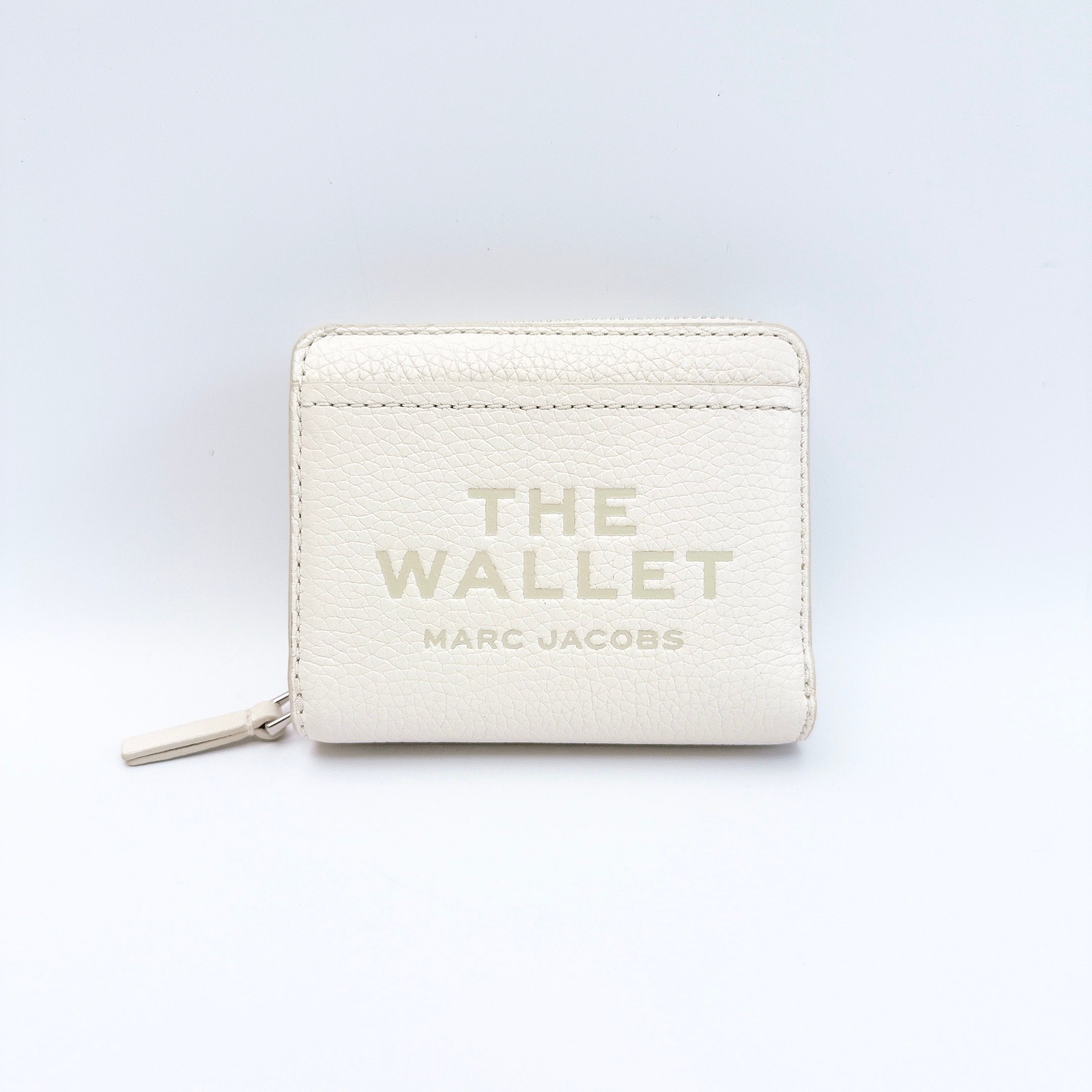 マークジェイコブス ザ レザー コンパクト ウォレット ミニ "コットン" 2R3SMP044S10