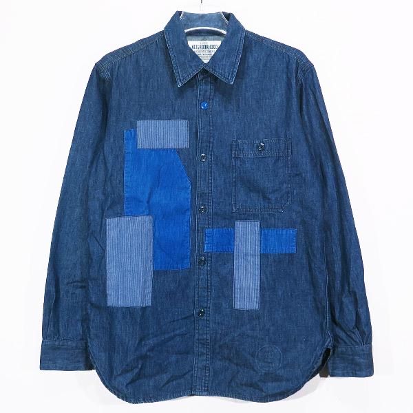 NEIGHBORHOOD ネイバーフッド 17SS デニム パッチワーク シャツ