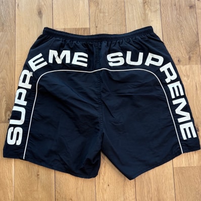 Supreme Arc Logo Water Short "Black"