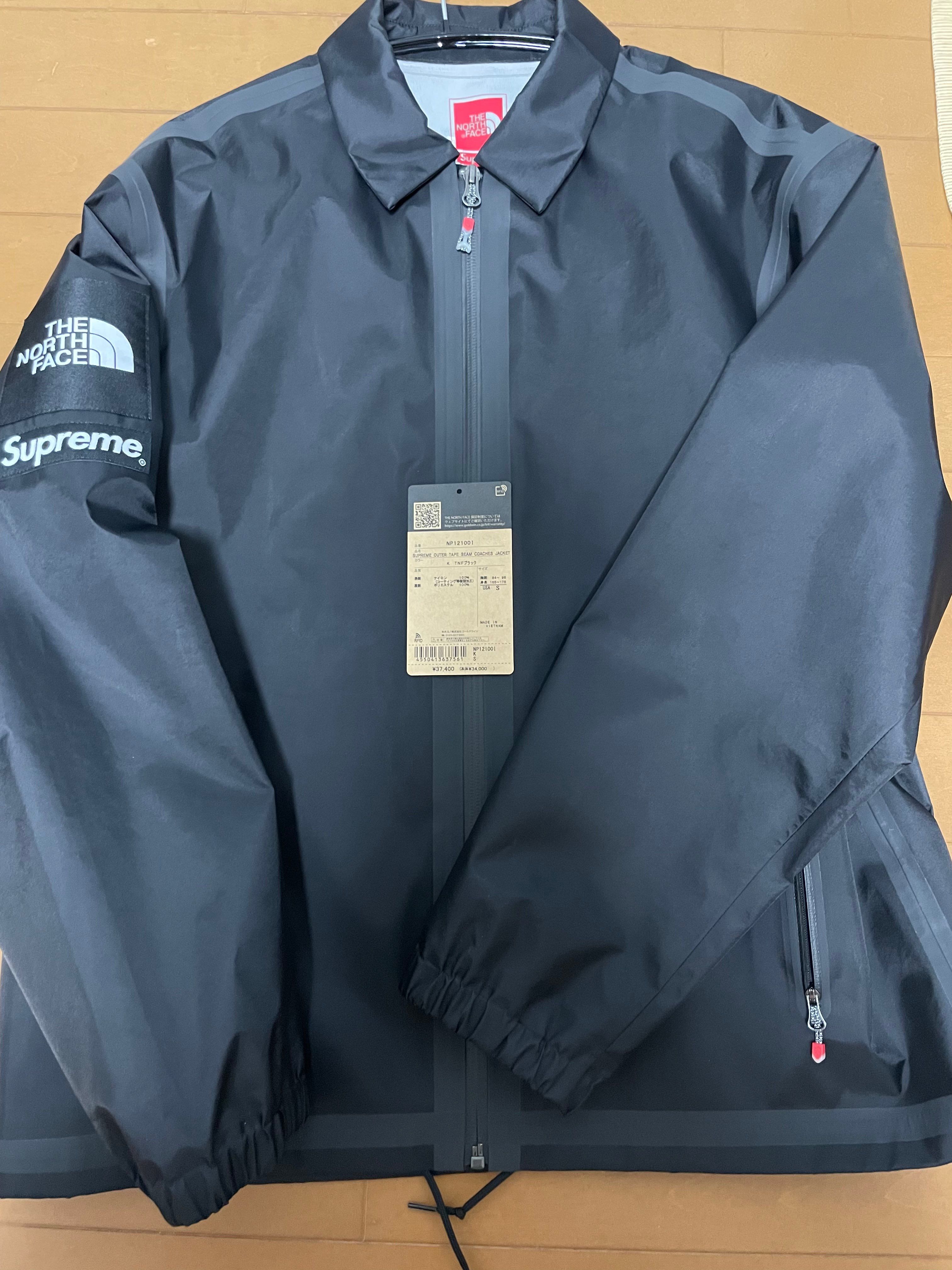 Supreme x The North Face Summit Series Outer Tape Seam Coaches Jacket "Black"