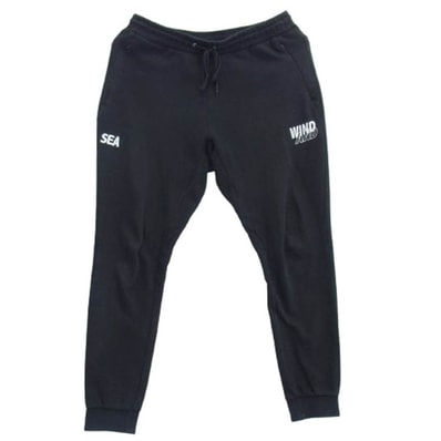 WIND AND SEA ウィンダンシー パンツ WDS-O-FAL-24-Q1-JER-03 TECH FLEECE JOGGER PANTS ロゴ刺繍 テック フリース ジョガー パンツ XL【中古】