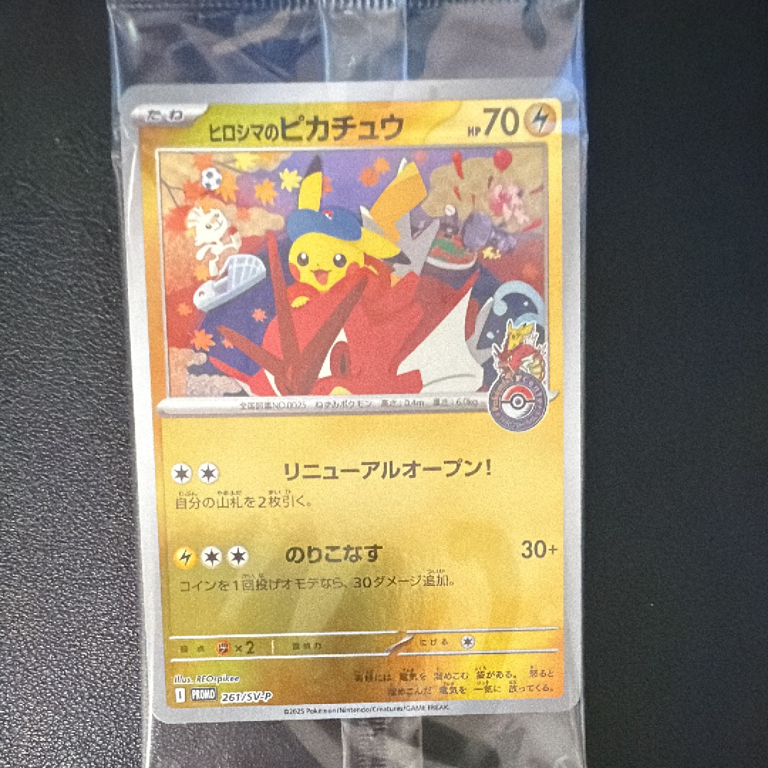 ポンチョを着たピカチュウ: プロモ[XY-P 207/XY-P](BREAK スペシャル