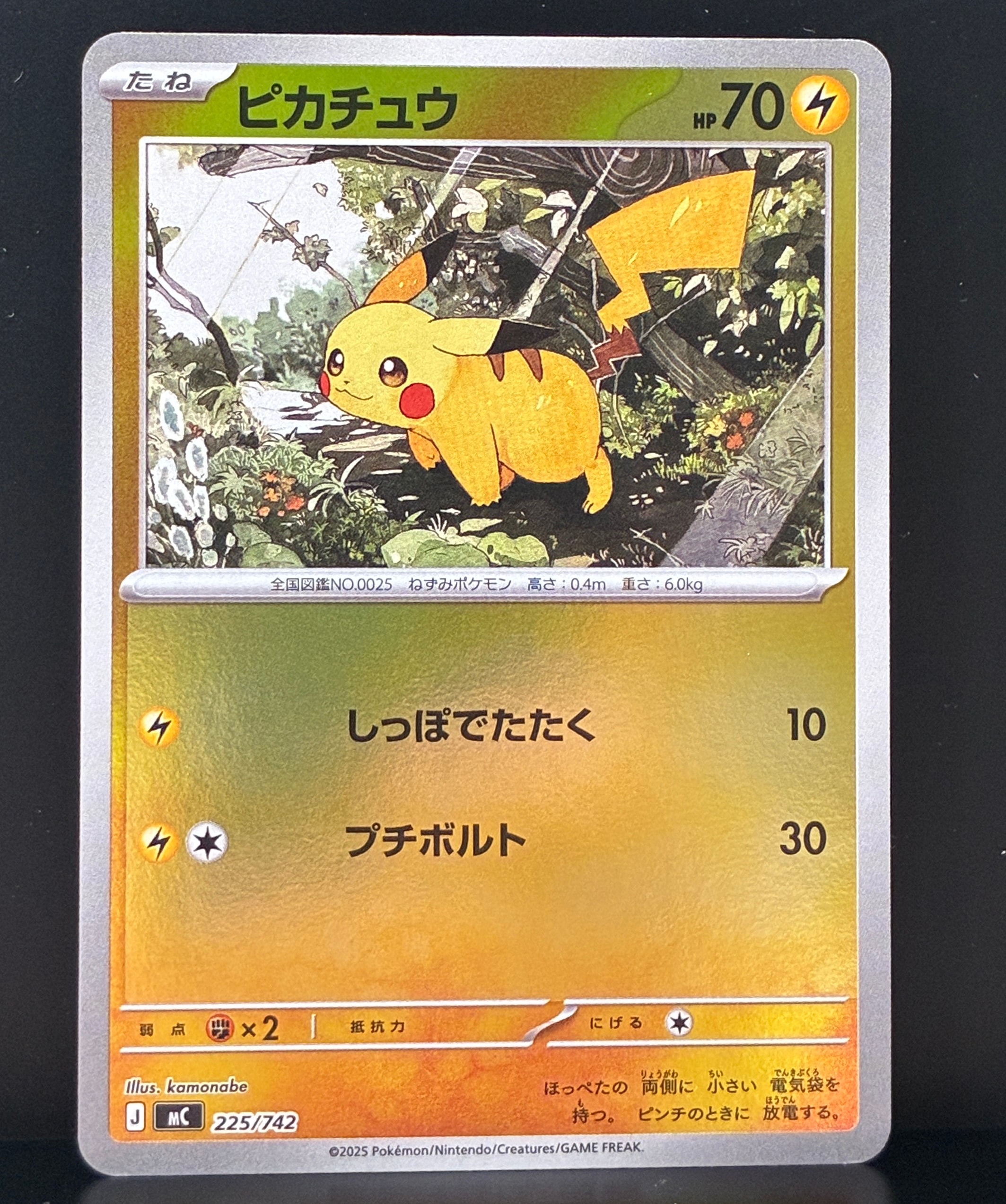 PSA10】ピカチュウ :ミラー [MC 225/742](スタートデッキ100「バトル