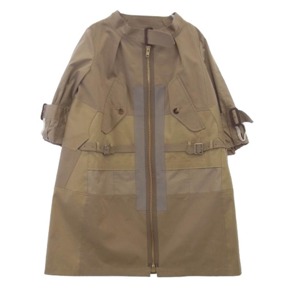 JUNYA WATANABE COMME des GARCONS ジュンヤワタナベコムデギャルソン トレンチコート 20SS JE-O029 PATCHWORK TRENCH COAT パッチワーク トレンチ コート ベージュ系 XS【美品】【中古】