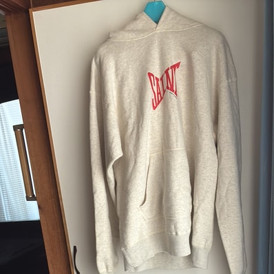 SAINT Mxxxxxx LOGO HOODIE "Grey"
