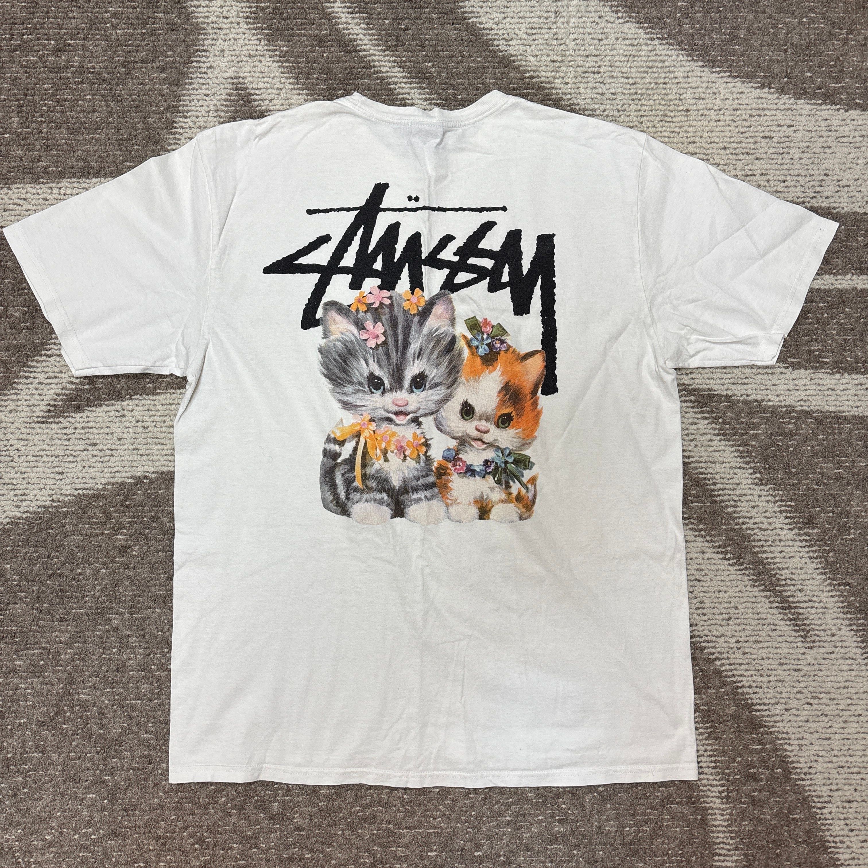 Stussy Kittens Tee "White"