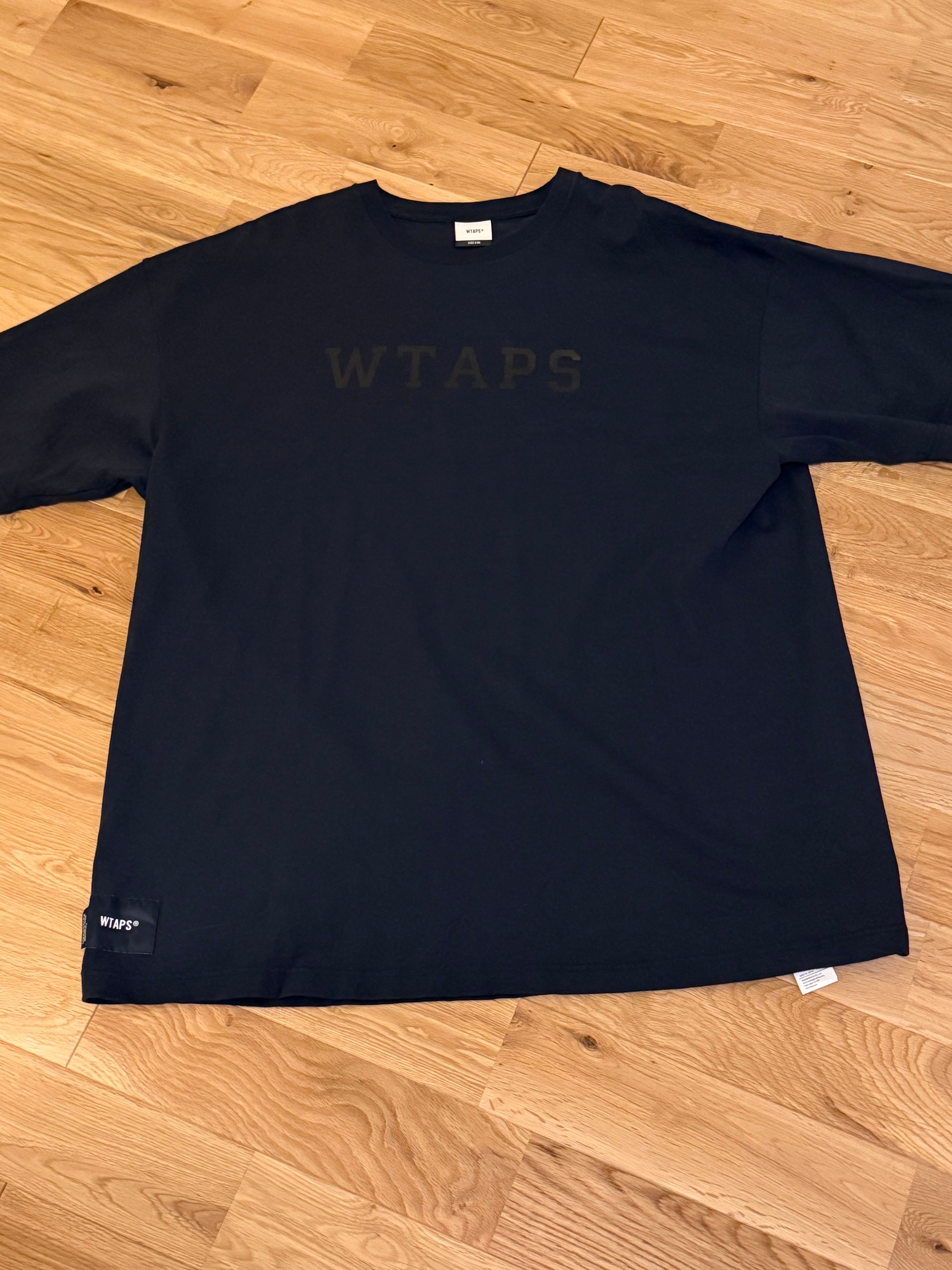 Wtaps College / SS / Cotton "Navy"
