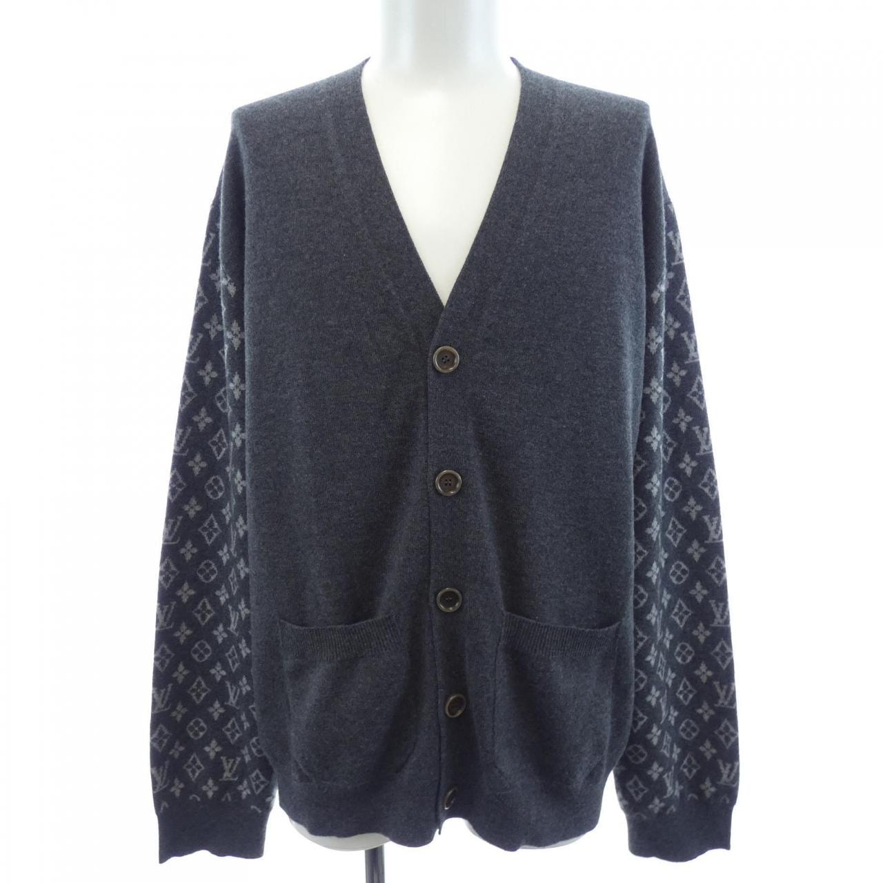 ルイヴィトン LOUIS VUITTON モノグラムミックス カシミヤカーディガン HON43WR93 カーディガン