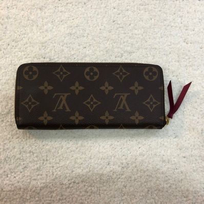 Louis Vuitton Clemence Wallet Monogram "Fuchsia"