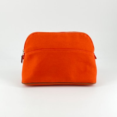 HERMES(エルメス) ボリードMM ポーチ オレンジ