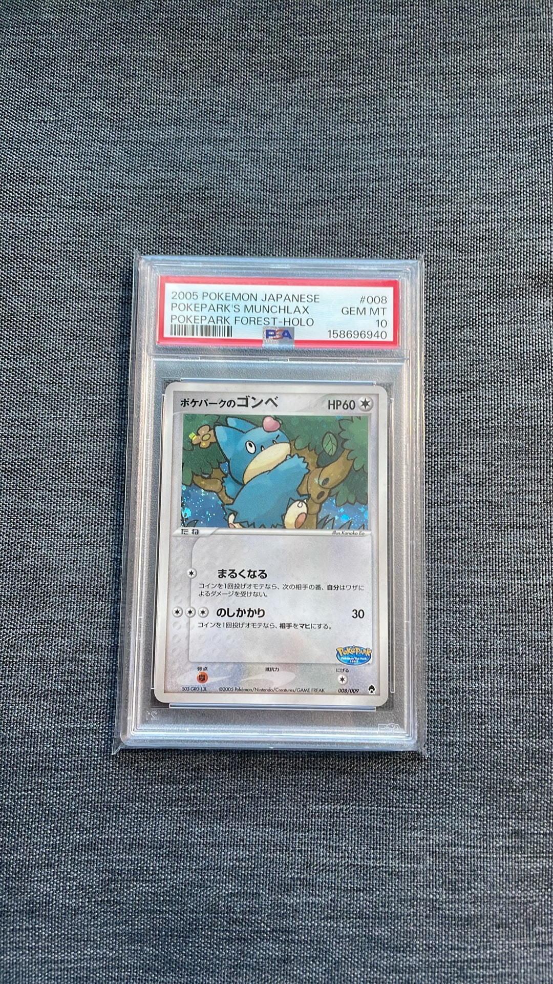 ポケパークのゴンベ [PCG 008/009](ポケパークプレミアムファイル