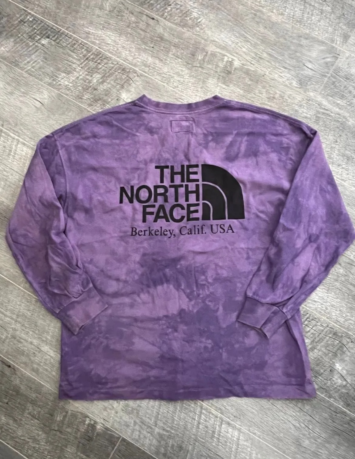 THE NORTH FACE/ノースフェイス/パープルレーベル/タイダイ柄/紫/アウトドア/キャンプ/サーファー/ロンT/LA