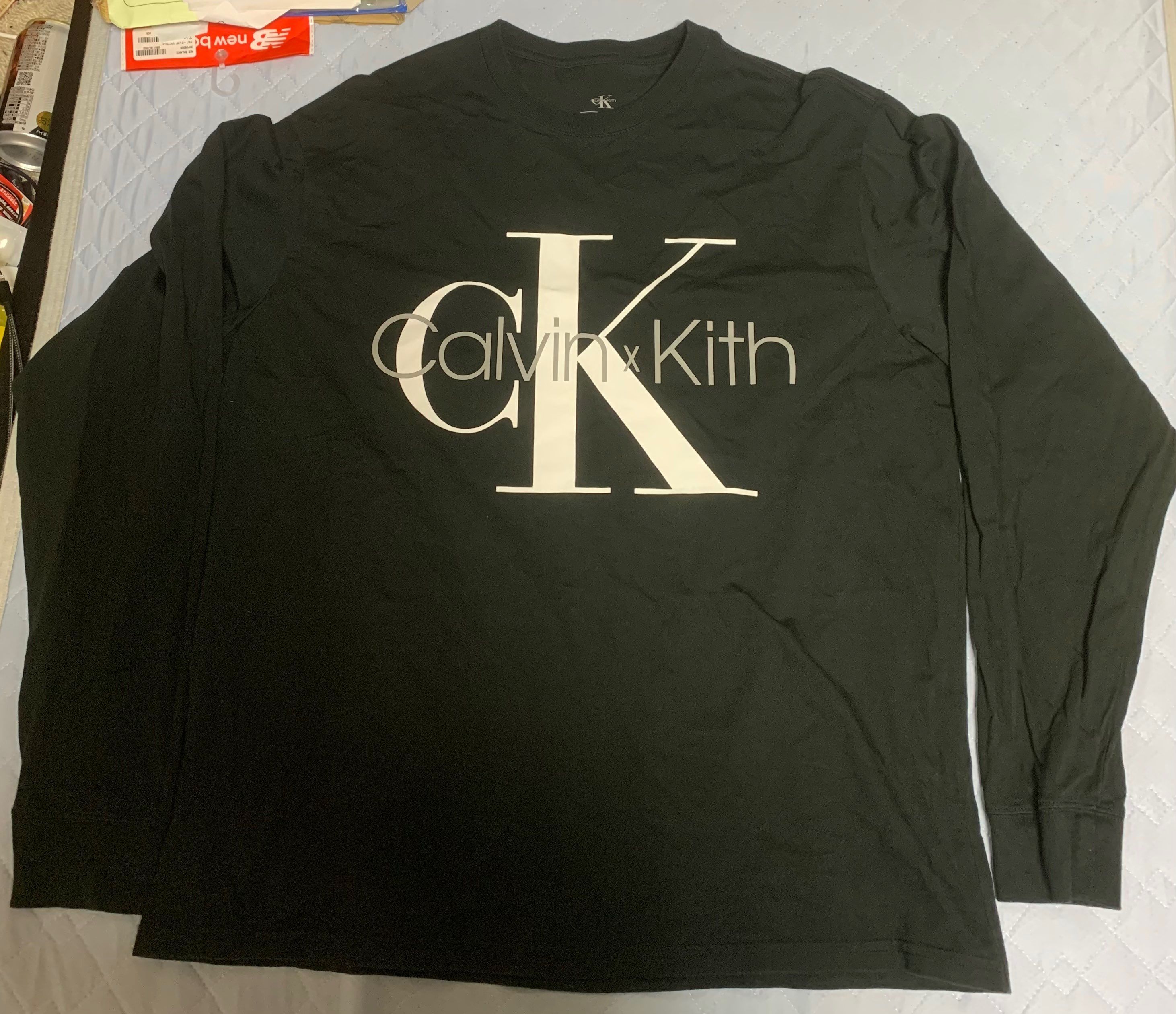 KITH Calvin Klein L/S Tee "Black"