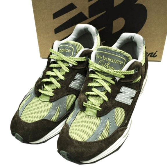 NEW BALANCE x Danielle Cathari x KITH NYC ニューバランス ダニエルカタリ キス 25AW 別注 イギリス製 991V2 U991CK2 US9D(27cm) REVERSE MATCHA MADE IN ENGLAND