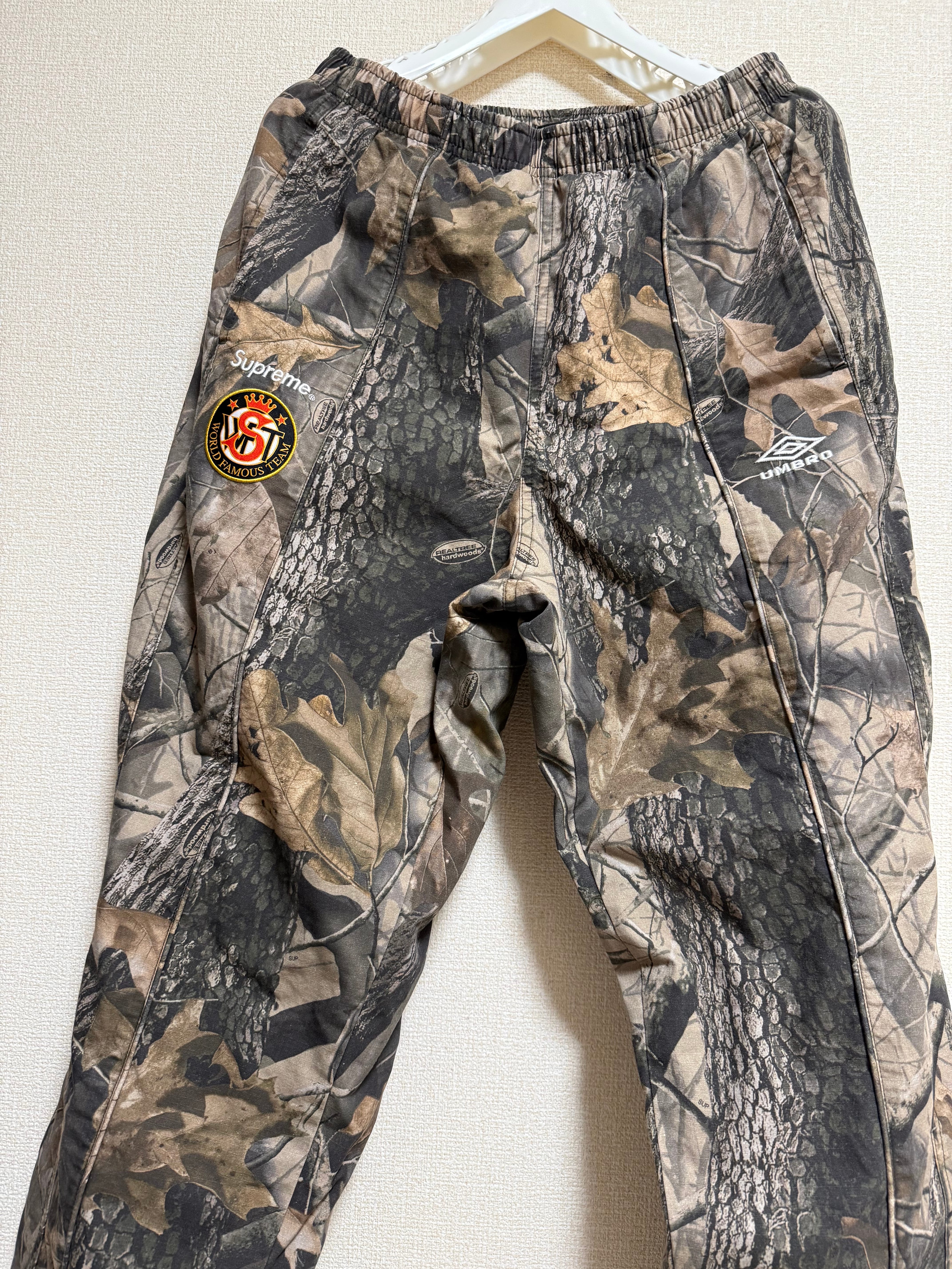 Supreme x Umbro Cotton Ripstop Track Pant (26SS) "Realtree Hardwoods Camo"