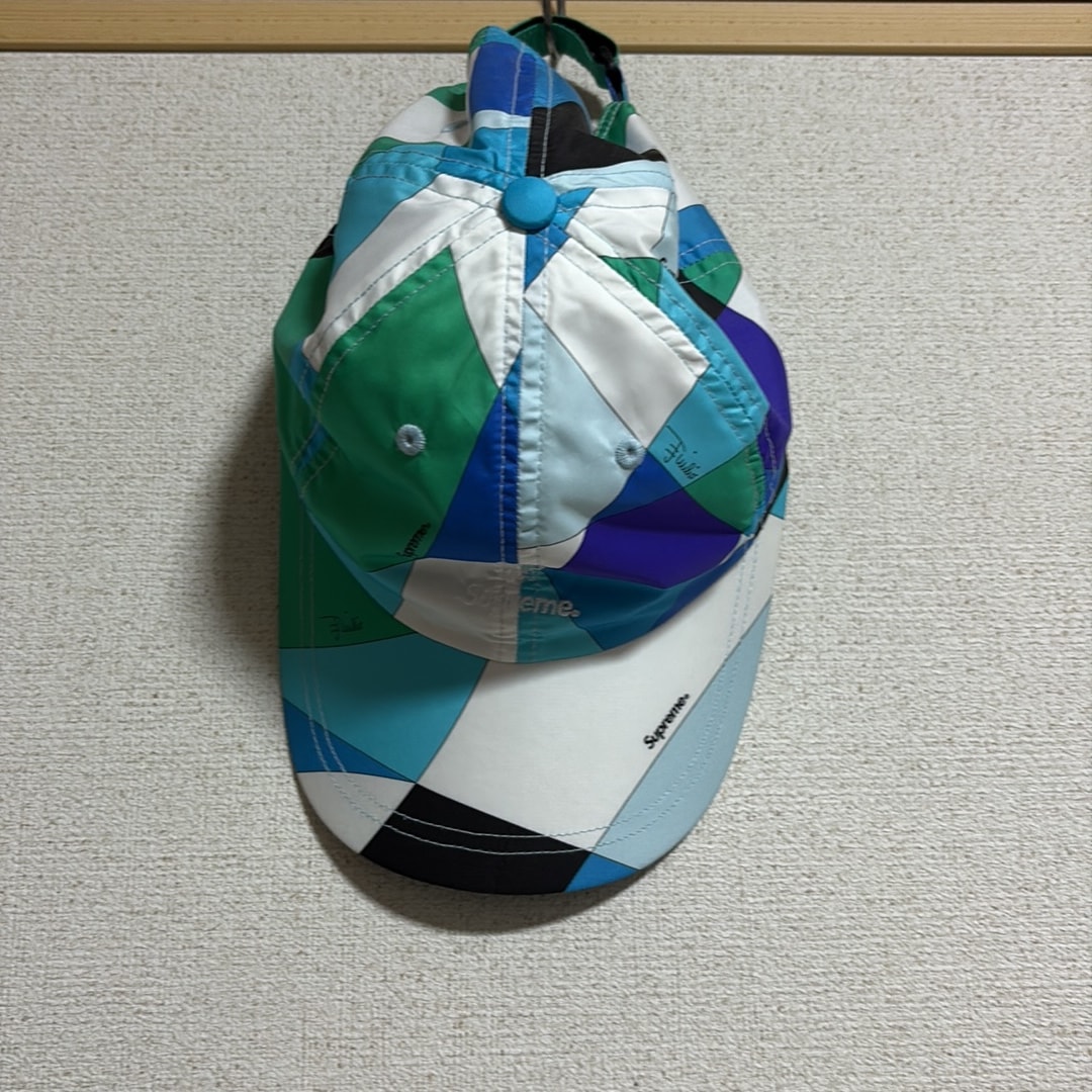 Supreme x Emilio Pucci 6-Panel "Blue"