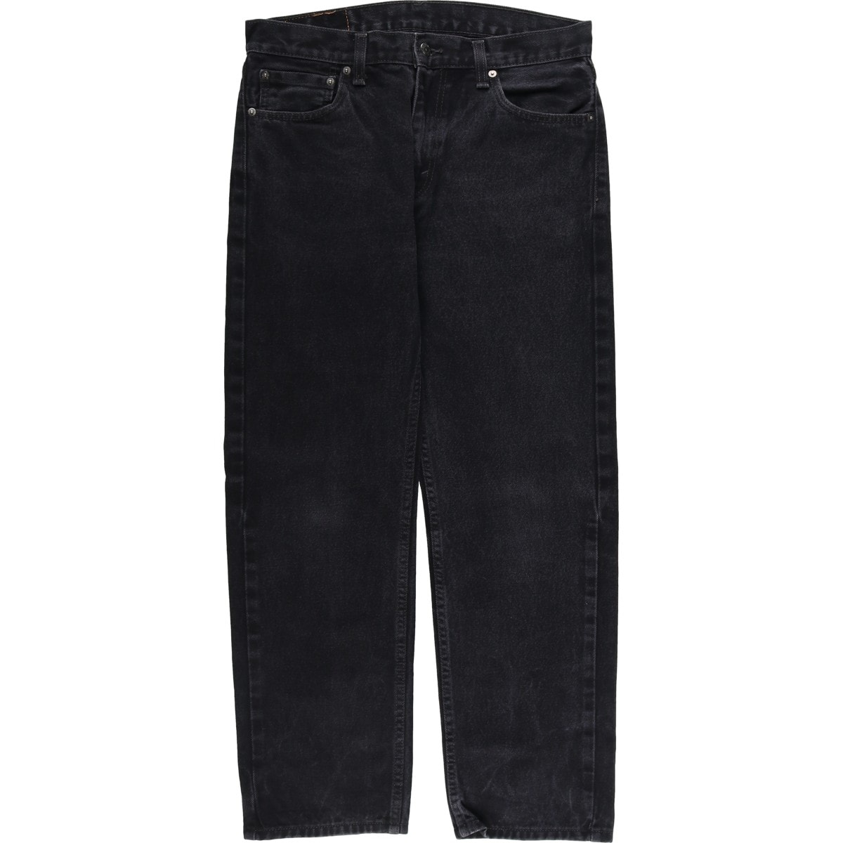 古着 リーバイス Levi's 505 ブラックデニム テーパードデニムパンツ メンズw34相当/eaa482658
