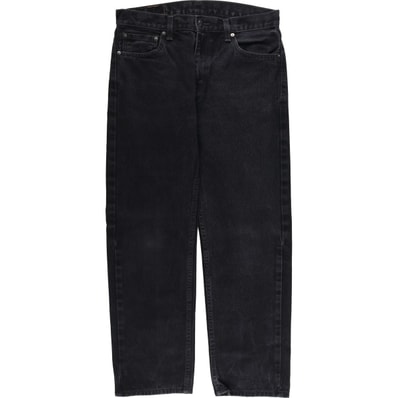 古着 リーバイス Levi's 505 ブラックデニム テーパードデニムパンツ メンズw34相当/eaa482658