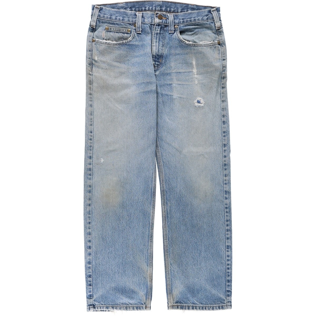 古着 カーハート Carhartt Traditional FIT テーパードデニムパンツ メンズw34相当/eaa667667