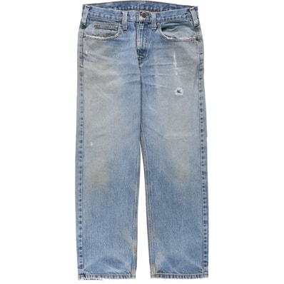 古着 カーハート Carhartt Traditional FIT テーパードデニムパンツ メンズw34相当/eaa667667