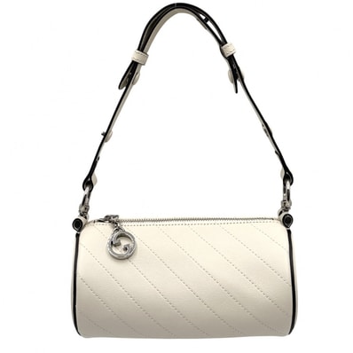 GUCCI グッチ ハンドバッグ ブロンディミニ ショルダーバッグ 鞄 かばん 760170 レザー ホワイト 白 シルバー金具 レディース 美品【中古品】