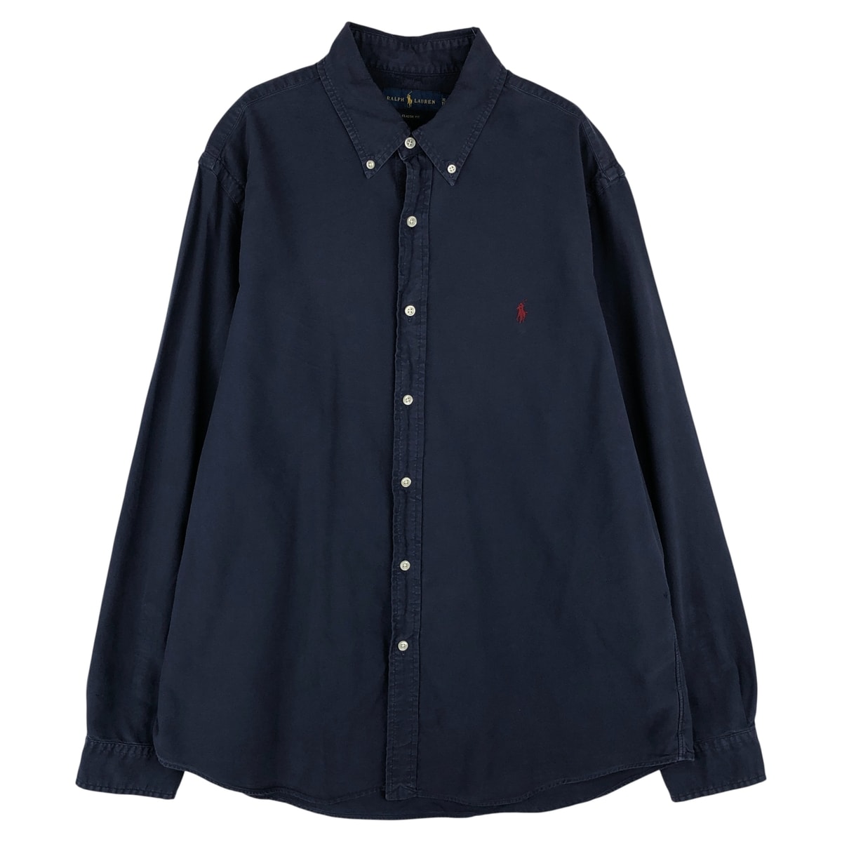 古着 ラルフローレン Ralph Lauren CLASSIC FIT クラシックフィット 長袖 ボタンダウンシャツ メンズXL相当/eaa610574