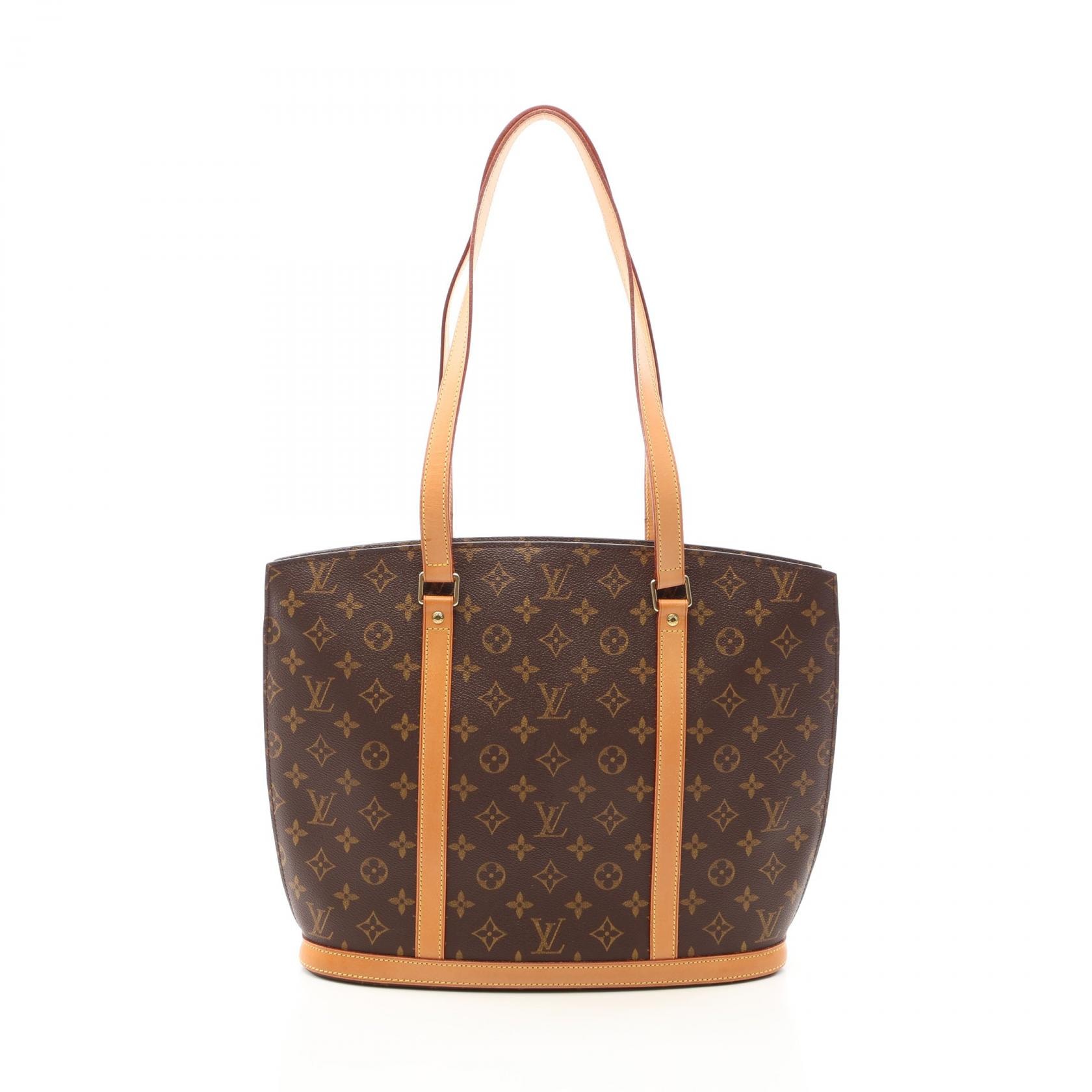 ルイ・ヴィトン LOUIS VUITTON バビロン モノグラム ショルダーバッグ バッグ PVCコーティングキャンバス レザー モノグラム レディース ブラウン系 M51102 【中古】