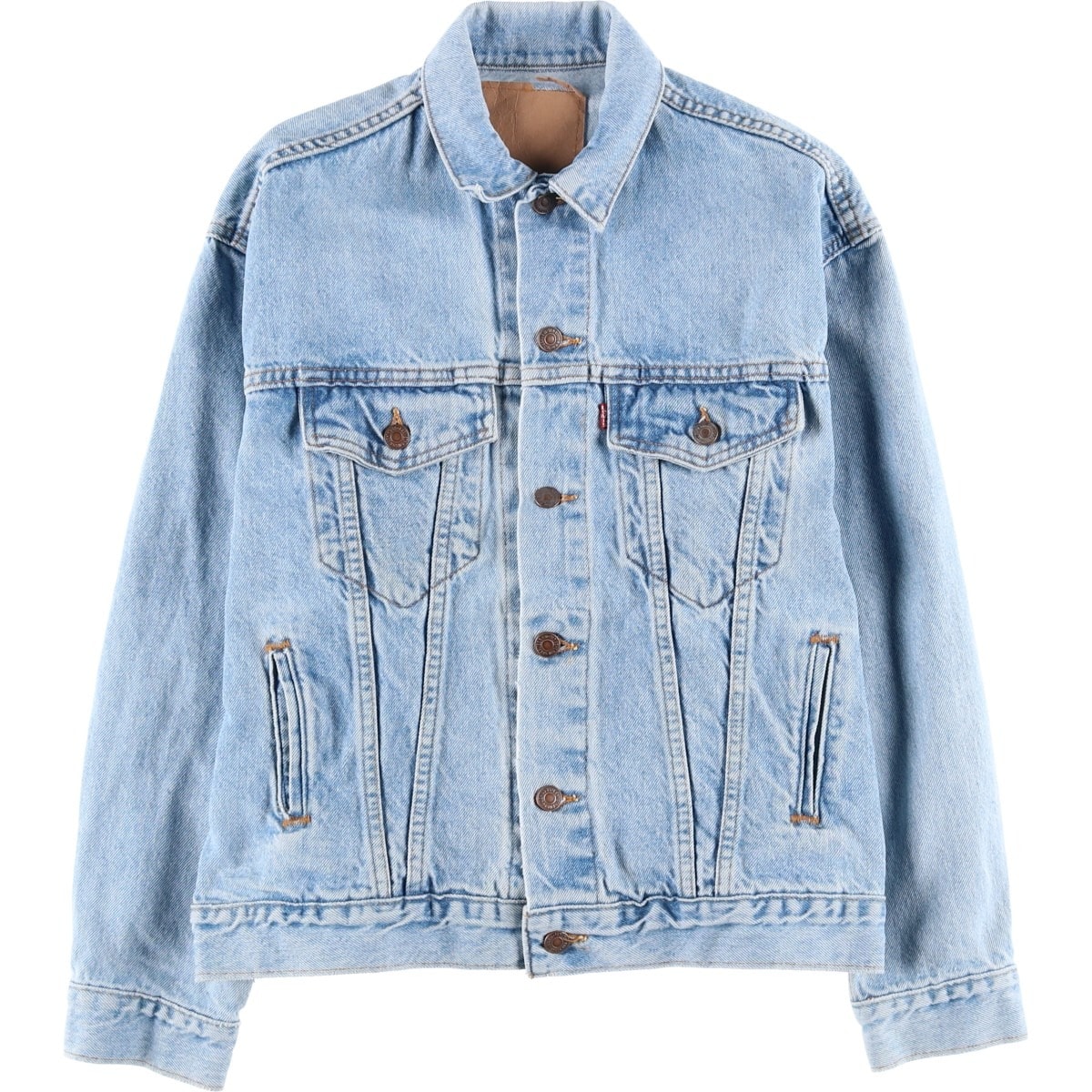 古着 リーバイス Levi's デニムジャケット Gジャン USA製 メンズL相当/eaa604138