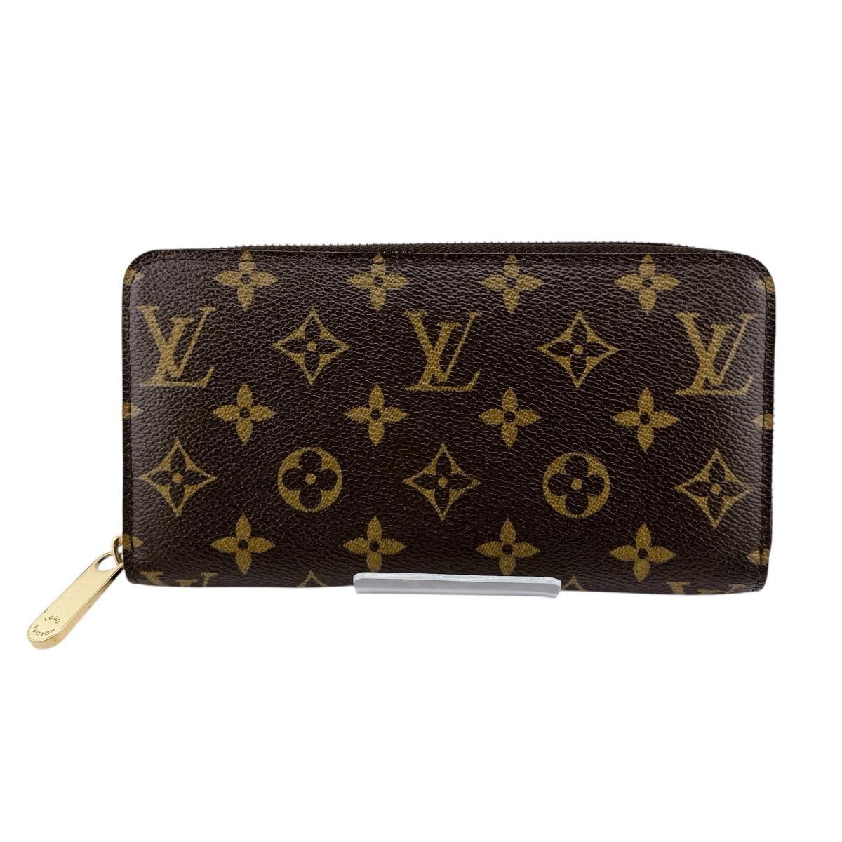ルイヴィトン LOUIS VUITTON ラウンドファスナー M60017 モノグラム 長財布