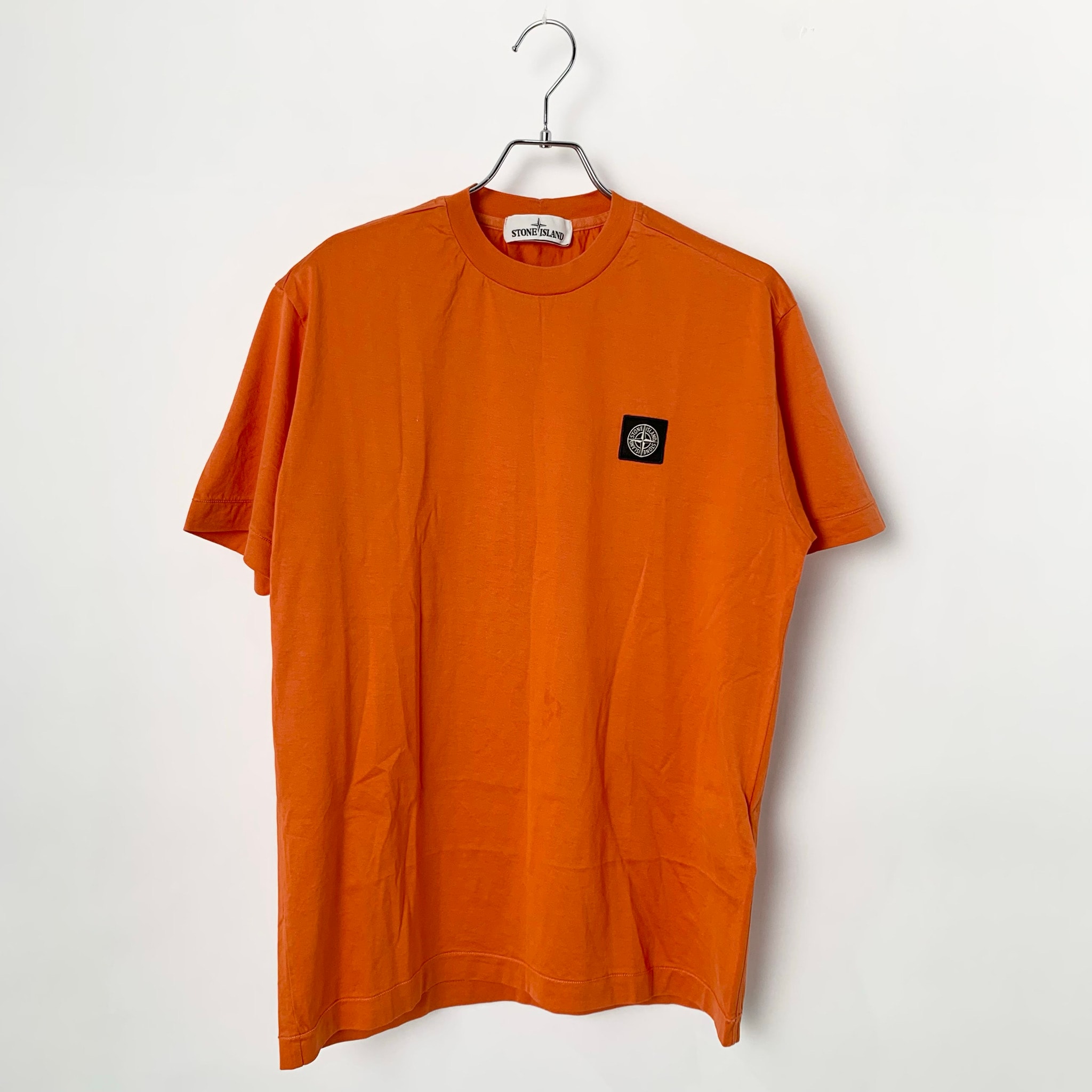 STONE ISLAND COMPASS LOGO PATCH CREW NECK TEE